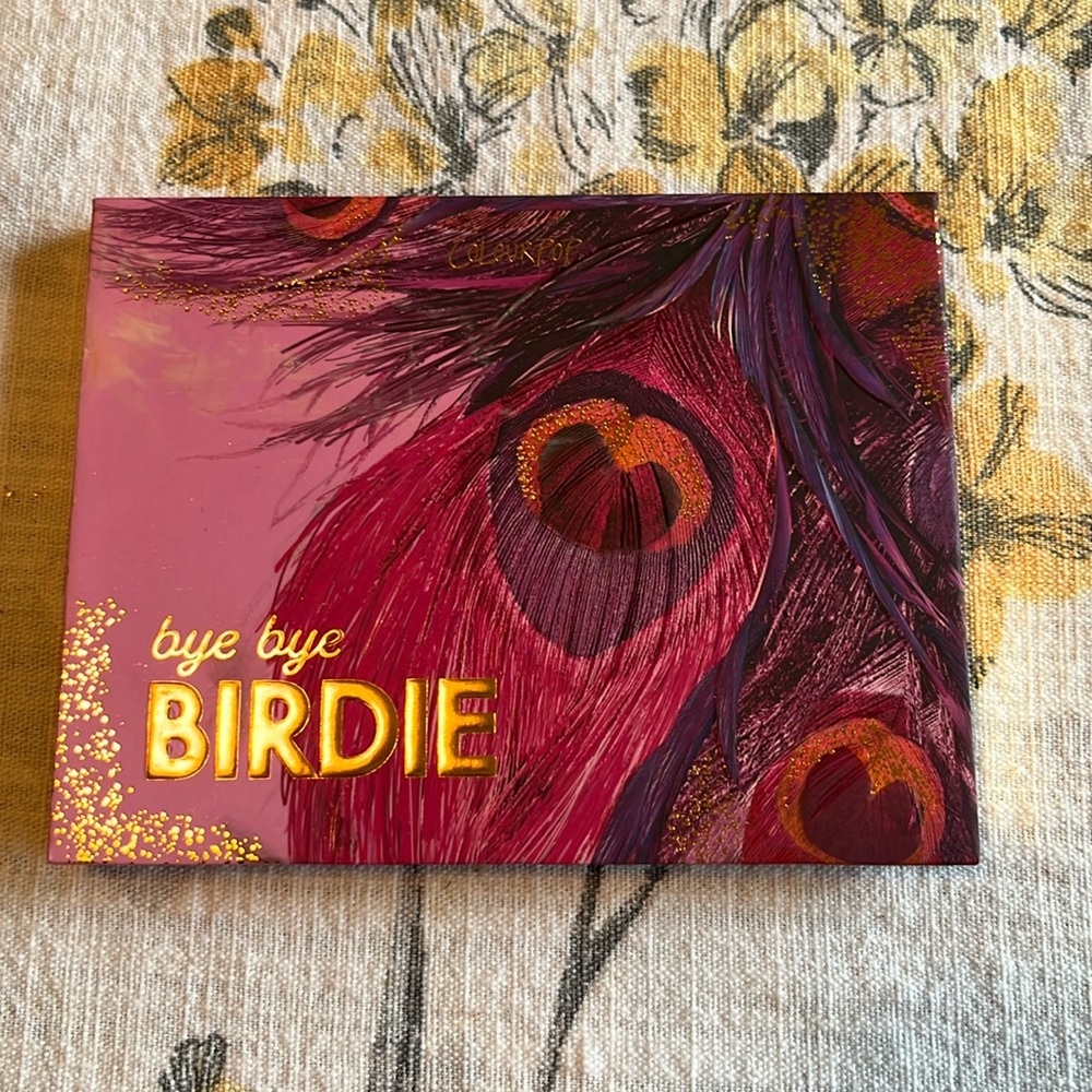 Colourpop Bye Bye Birdie Palette - Swatched